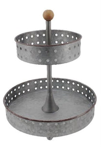 2-Tier Metal Tray (PICKUP ONLY)