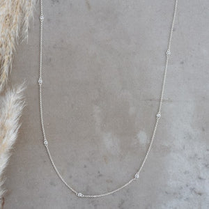 Evelyn Necklace - Silver