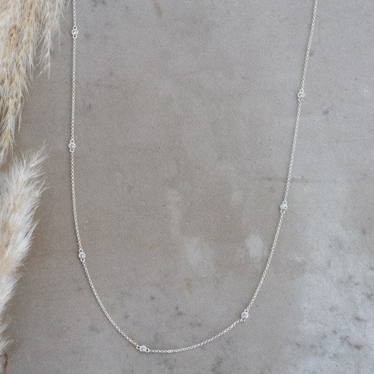 Evelyn Necklace - Silver