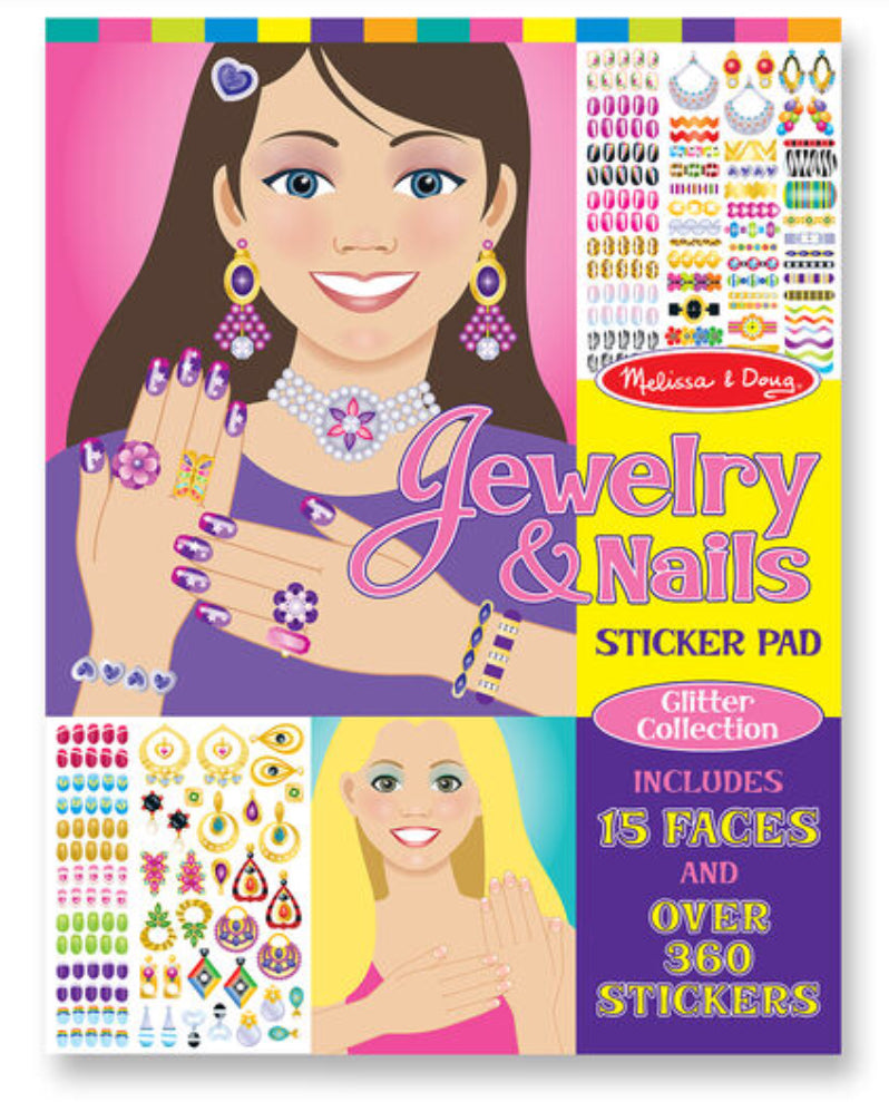 Jewelry & Nails Sticker Pad