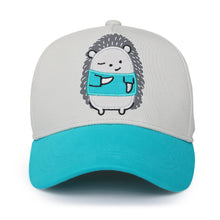 Load image into Gallery viewer, Kids UPF50+ Ball Cap - Hedgehog
