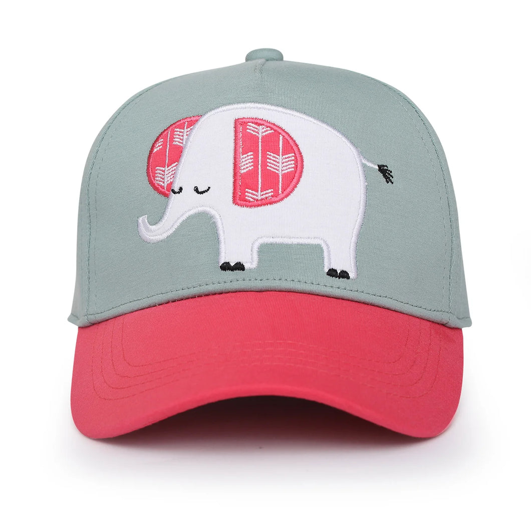 Kids UPF50+ Ball Cap - Elephant