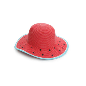 Kids' Straw Hat - Watermelon