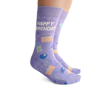 Load image into Gallery viewer, Happy Birthday Socks - For Her
