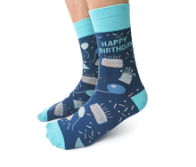Load image into Gallery viewer, Happy Birthday Socks - For Him
