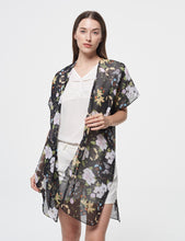 Load image into Gallery viewer, Black Butterfly Kimono FINAL SALE
