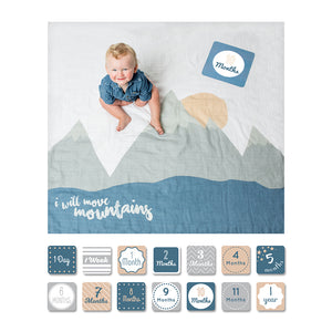 Baby's First Year Gift Set - I Will Move Mountains