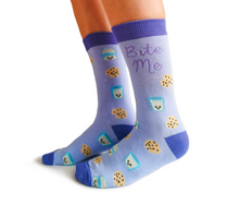 Load image into Gallery viewer, Bite Me Socks - For Her
