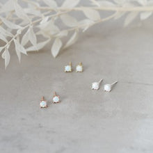 Load image into Gallery viewer, Marlow Studs - Gold/Opalite
