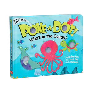 Who's In The Ocean - Poke-A-Dot Book