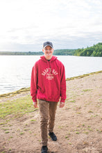Load image into Gallery viewer, Adult Barry’s Bay Original Hoodie - Heather Red
