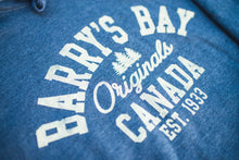 Load image into Gallery viewer, Adult Barry’s Bay Original Hoodie - Heather Navy
