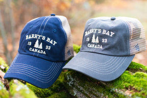 Grey Barry's Bay Vintage Snap Back Hat