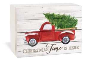 Christmas Time Is Here Pallet Block