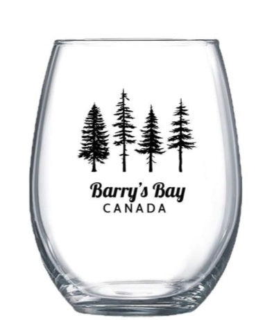 Barry's Bay Stemless Wine Glass