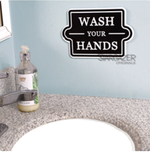 Wash Your Hands Sign