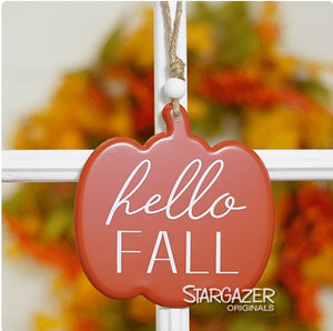 Hello Fall Small Sign