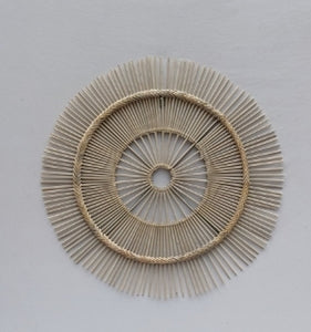 Braided Rattan Wall Hanging (PICKUP ONLY)