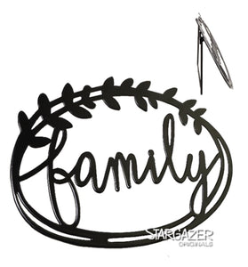 Family Metal Sign