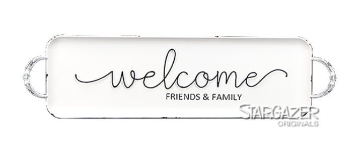 Welcome Sign with Handles