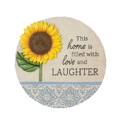 Love & Laughter Garden Stone