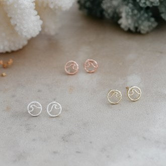 Shore Studs - Silver