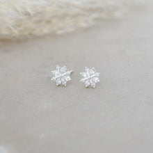 Load image into Gallery viewer, Snow Crystal Studs - Gold
