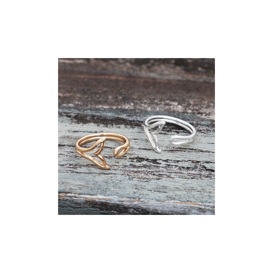 Whale Ring - Silver