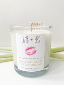 Lemongrass Curly Wick Candle