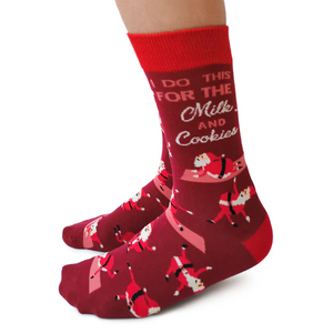 Yoga Santa Socks - For Her
