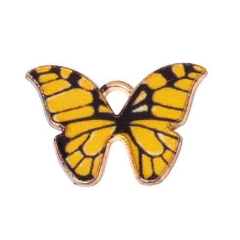 C640 Colourful Butterflies - Yellow