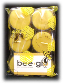 6 Pack Beeswax Tealights