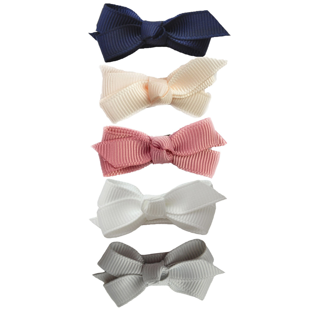 Chelsea Hair Bows 5-pack - Baby Hype