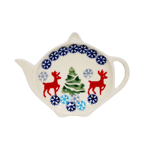 Tea Bag Rest - Red Rudolph