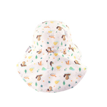 Load image into Gallery viewer, Kids&#39; Sun Hat With Neck Cape - Beaver
