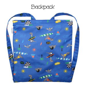 Towel Backpack - Dino