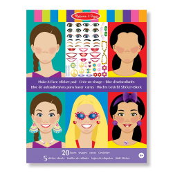 Make-A-Face Sticker Pad