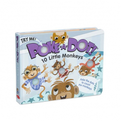 10 Little Monkeys - Poke-A-Dot Book