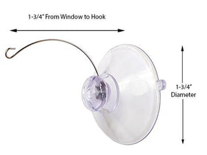 Extended Hook Suction Cup