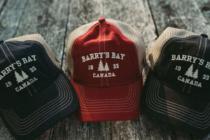 Black Barry's Bay Vintage Snap Back Hat