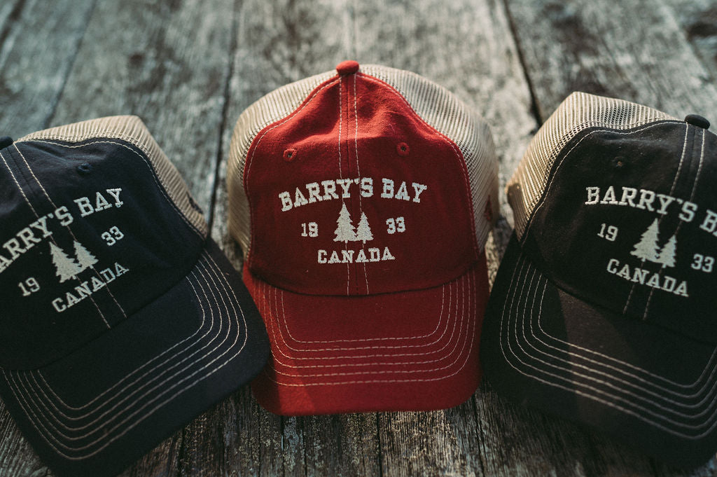 Black Barry's Bay Vintage Snap Back Hat