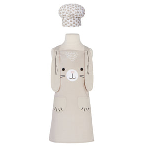 Daydream Bunny Kids Apron & Hat Set
