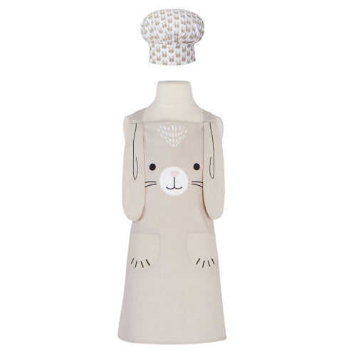 Daydream Bunny Kids Apron & Hat Set