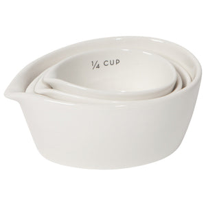 Ivory Set of 4 Measuring Cups