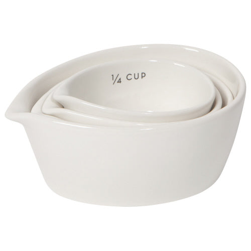 Ivory Set of 4 Measuring Cups