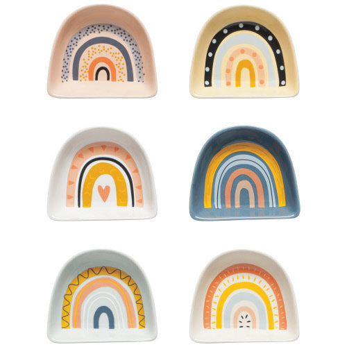 Rainbow Pinch Bowls - Set of 6
