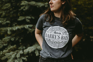 Barry's Bay Life Adult T-Shirt - Heather Navy