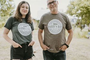 Barry's Bay Life Adult T-Shirt - Heather Brown